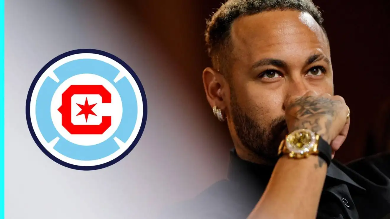 Neymar, Lionel Messi reunion 'impossible' but Brazil superstar 'in talks' with MLS rivals 1 Neymar using the Chicago Fire badge