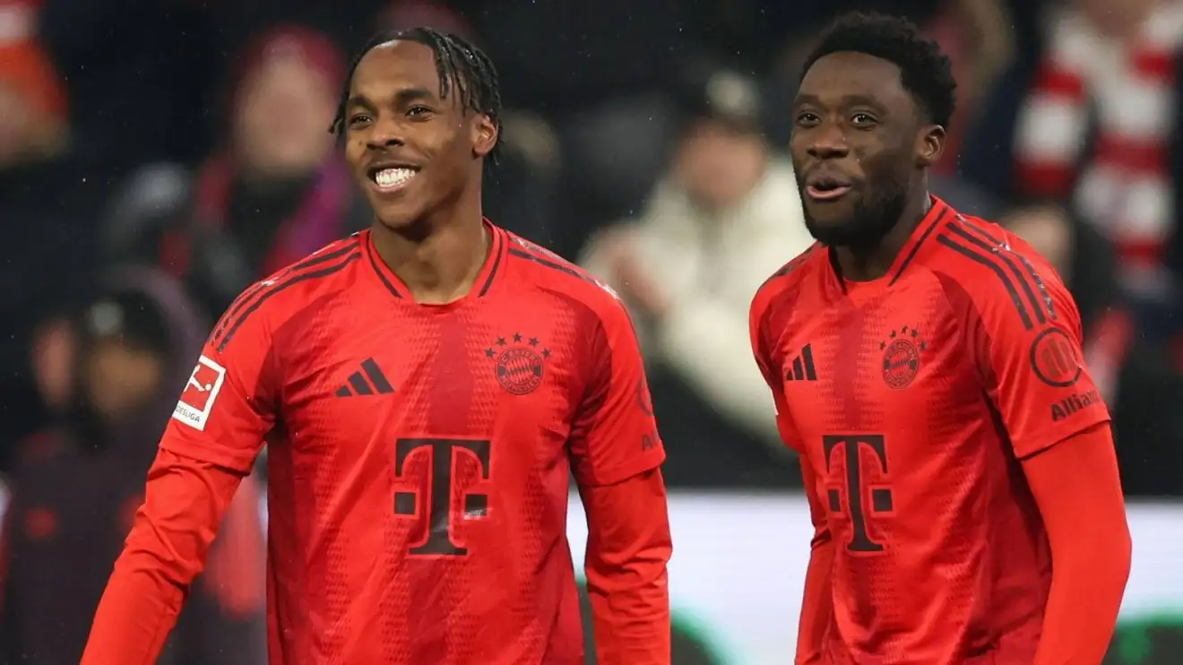 Man Utd transfer blow: Euro giants 'close to agreeing' contract with Arsenal, Real Madrid target 1 Male Utd targets Alphonso Davies and also Mathys Tel during a suit