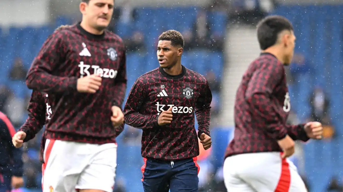 Rashford 'agreement reached' to leave Man Utd as huge 'exit operation' planned by Euro giants 1 Man Utd ahead Marcus Rashford during a pre-match gruel up