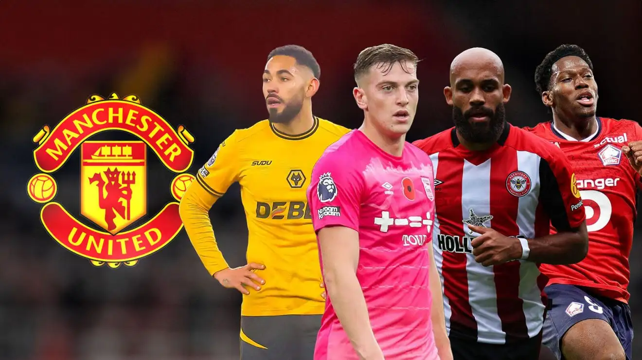 Man Utd draw up four-man striker shortlist with January signing 'expected' if one of three stars are sold 1 Male Utd transfer targets Matheus Cunha, Liam Delap, Bryan Mbeumo and also Jonathan David