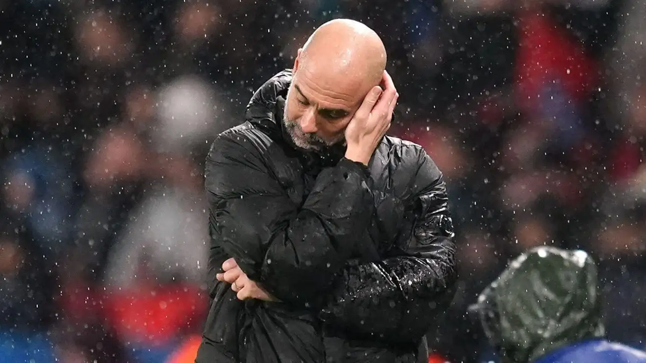 Man City: Pep Guardiola reveals when he 'smelt suffering' coming amid FFP 'punishment' claim 1 Manchester Metropolis boss Pep Guardiola reacts against PSG