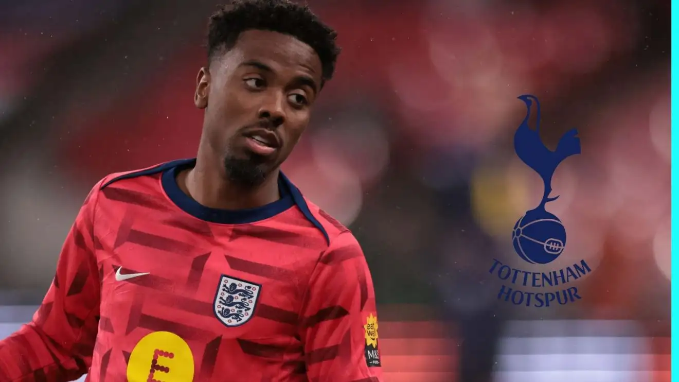 Man Utd transfer blow as Amorim target 'wants to join' rivals after 'significant twist' 1 Angel Gomes via the Tottenham badge