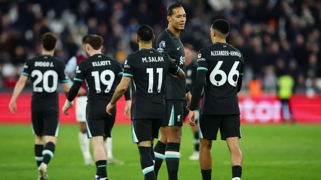Liverpool in 'crisis' as 'encouraged' Euro giants 'ask to sign key star after he 'says goodbye' 1 Liverpool triad Virgil van Dijk, Trent Alexander-Arnold and also Mohamed Salah memorialize a objective