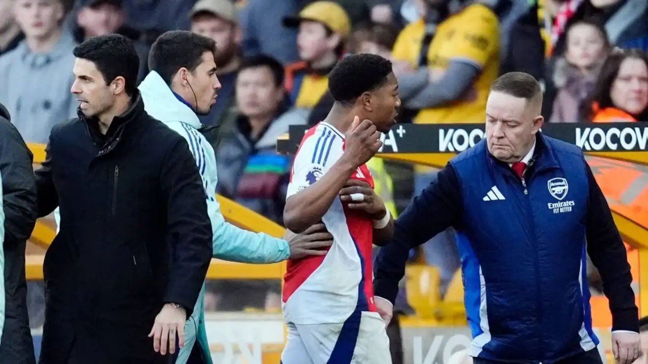 Myles Lewis-Skelly: Arsenal 'stunned' by red card with Premier League statement following 'upsetting' call 1 Myles Lewis-Skelly, Arsenal