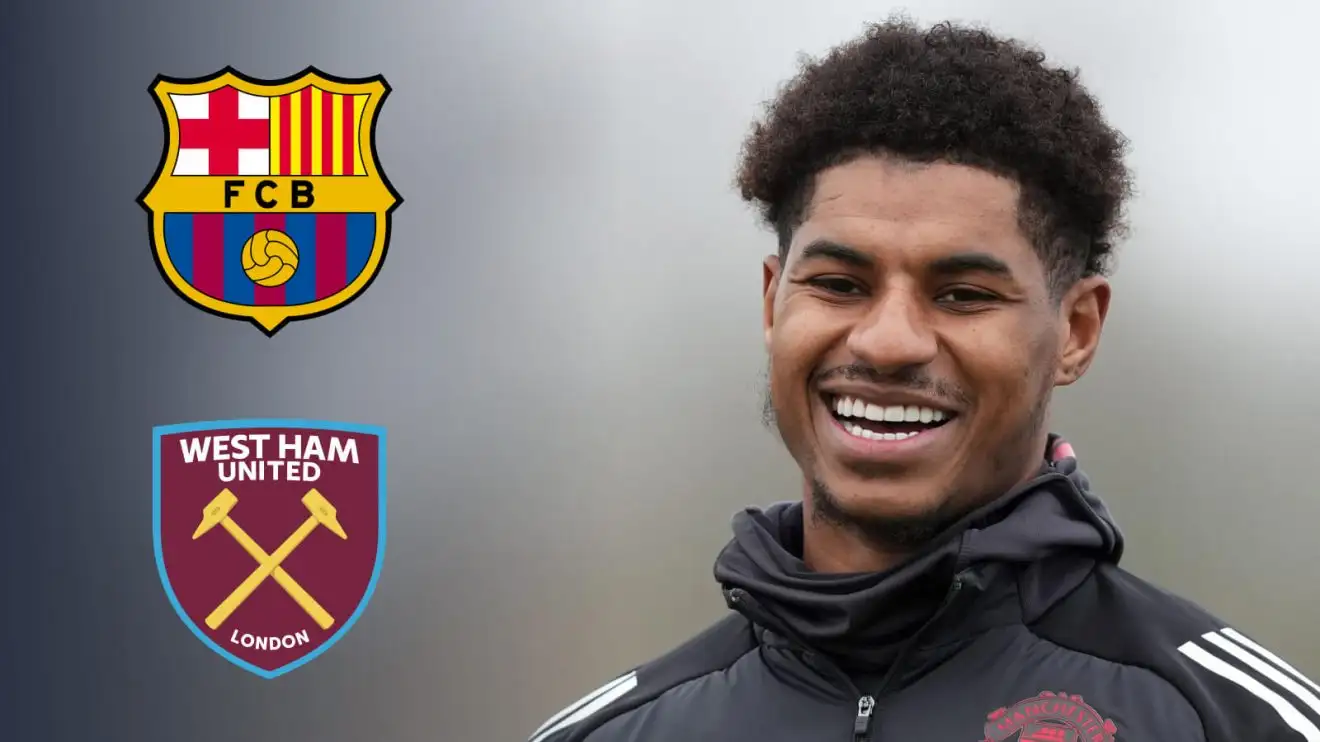 Man Utd star Rashford ready to 'betray' Barcelona and sign with shock Premier League side 1 Individual Utd forward Marcus Rashford