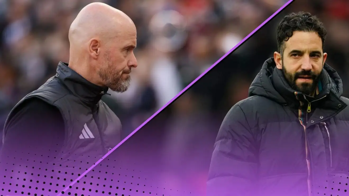 Amorim follows in Ten Hag's footsteps 1 Previous Manchester Joined supervisor Erik 10 Hag and also current honcho Ruben Amorim