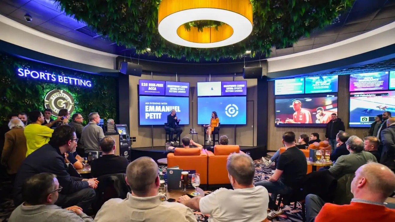 'Perfect teammate' compared to Arsenal legend in exclusive Emmanuel Petit interview 1 Assortment tale Emmanuel Petit conversing at the new Sports Betting Lounge at Grosvenor Gambling establishment Luton