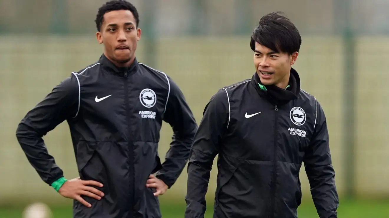 Romano bombshell: £59m Liverpool, Arsenal target 'can leave' after 'altercation' 1 Brighton duo Kaoru Mitoma and also Joao Pedro throughout a mentoring session