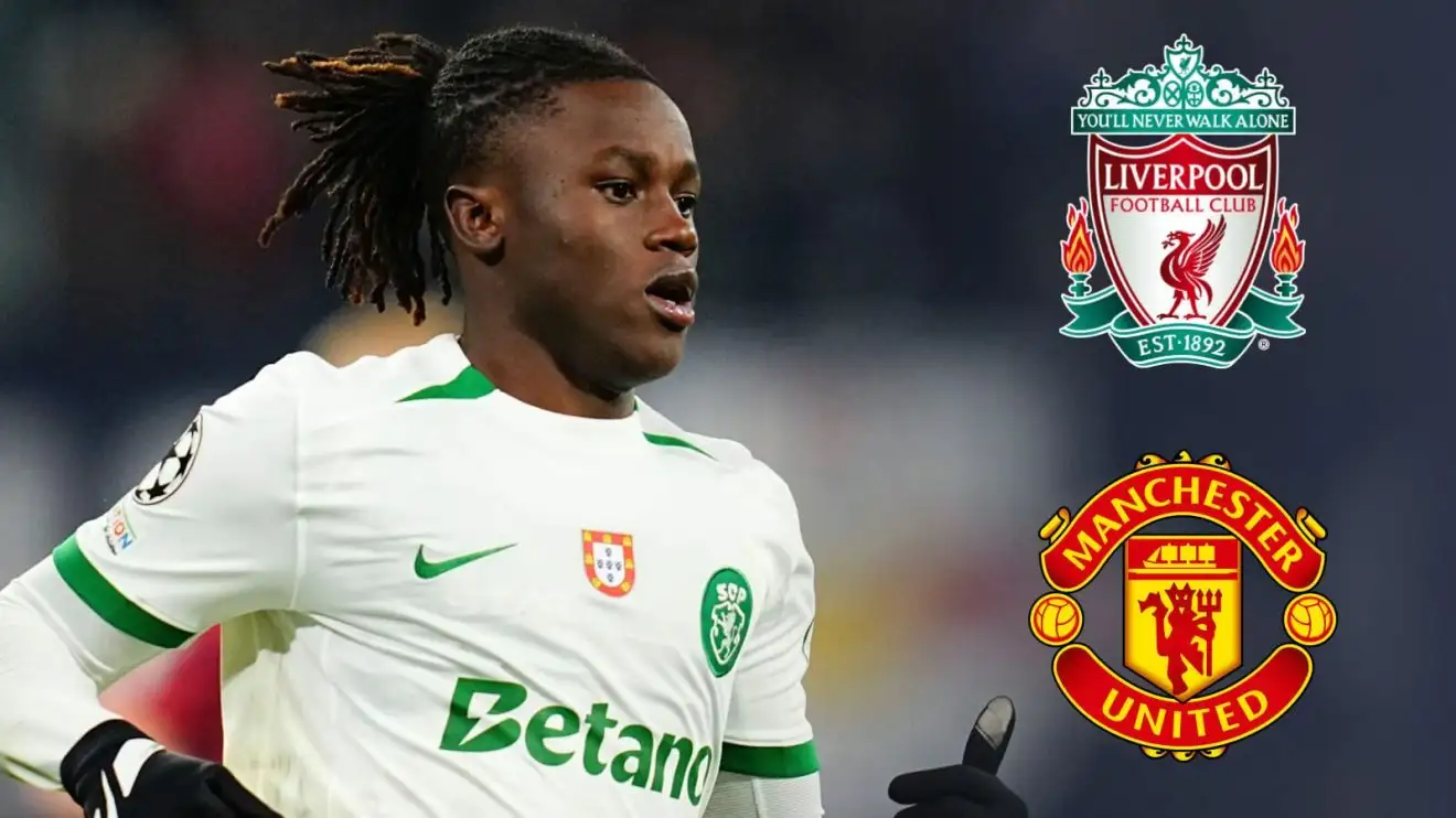 Man Utd transfer blow with Liverpool in £50m hijack attempt to steal 'snapped up' first summer signing 1 Geovany Quenda Liverpool Manchester Joined.