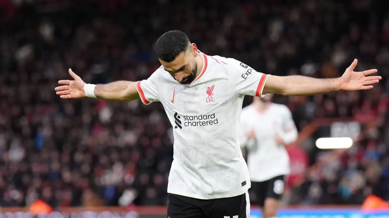 Bournemouth 0-2 Liverpool: Salah brace pushes Reds nine points clear at summit 1 Mohamed Salah, Liverpool