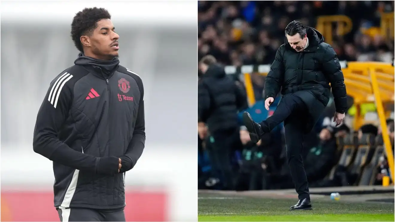 Rashford Emery Aston Villa