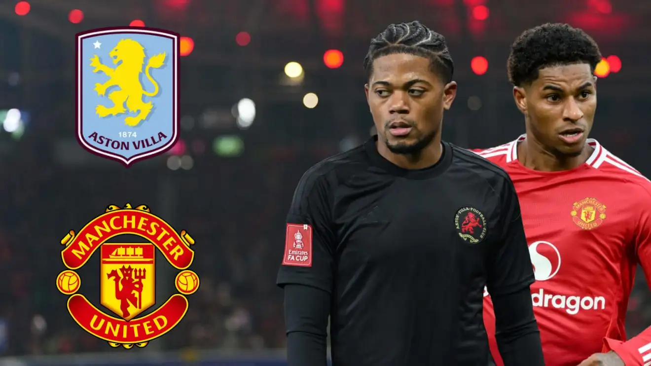Man Utd want £25m Aston Villa star as Rashford replacement with 'medical' underway 1 Male Utd send target Leon Bailey