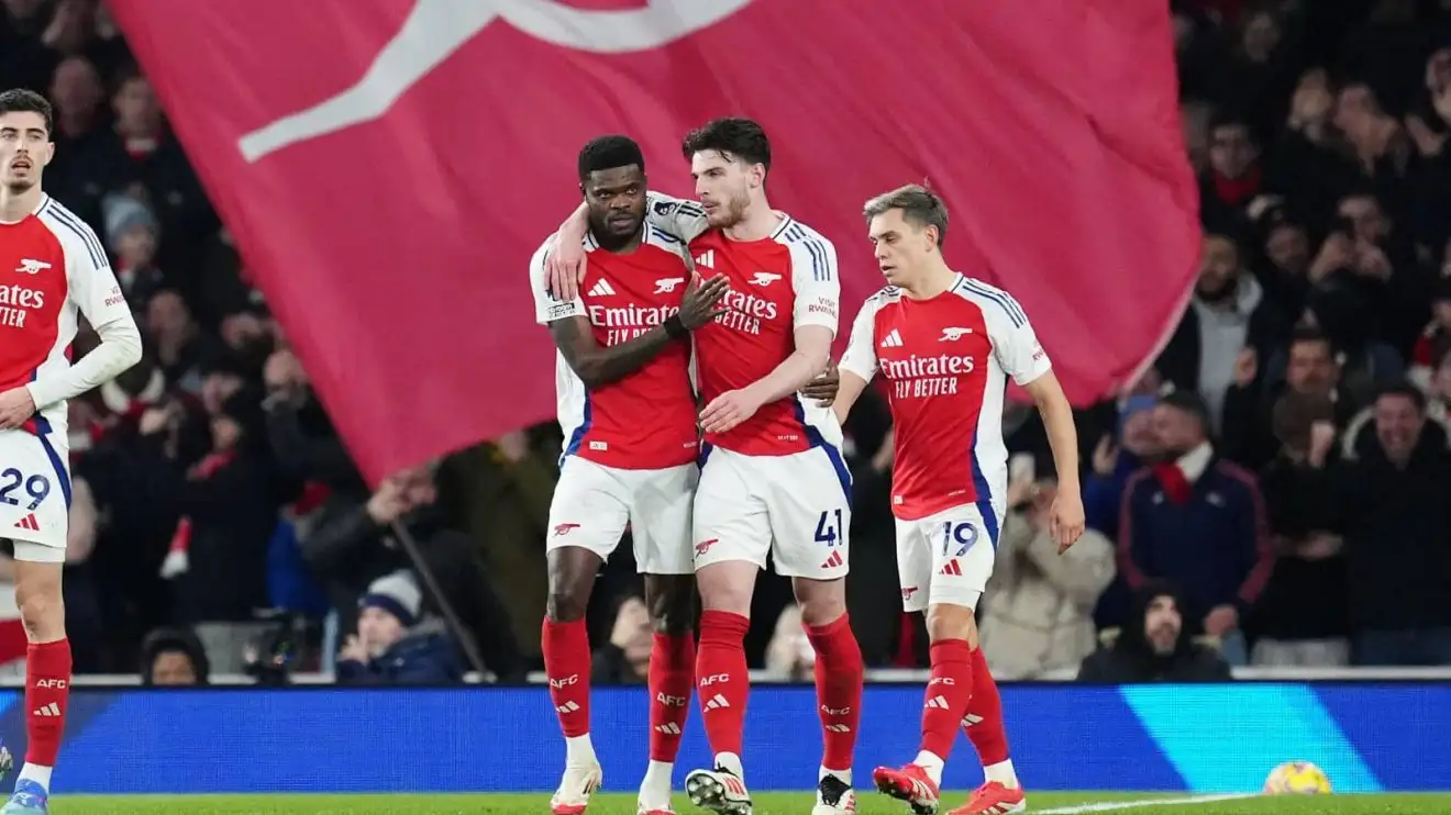 Arsenal 5-1 Man City: Gunners stamp their authority with statement win over champions 1 Thomas Partey, Declan Rice, Loan consolidation, February 2025