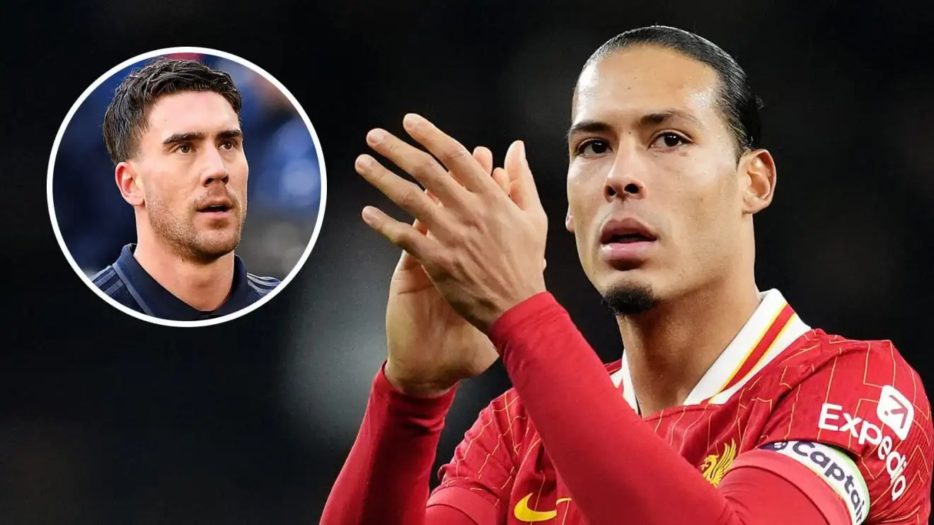 Are Arsenal 'doing a Liverpool' with striker search? 1 Virgil van Dijk and also Dusan Vlahovic