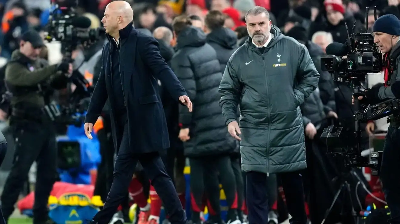 Postecoglou sack beckons as Spurs boss fumes over loss of 'identity' in chastening Liverpool defeat 1 c?url=https%3A%2F%2Fd2x51gyc4ptf2q.cloudfront.net%2Fcontent%2Fuploads%2F2025%2F02%2F06225013%2FAnge Postecoglou Liverpool F365 1