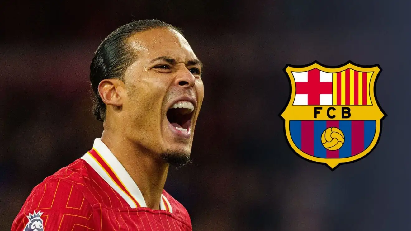 Huge Liverpool blow as Van Dijk 'wants to play for Barcelona' next season 1 Van Dijk Liverpool Barcelona send