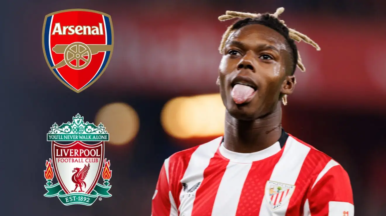 Liverpool to hijack Arsenal transfer by 'investing' £42m from sale on Arteta's 'priority signing' 1 Liverpool and also Arsenal transfer target Nico Williams