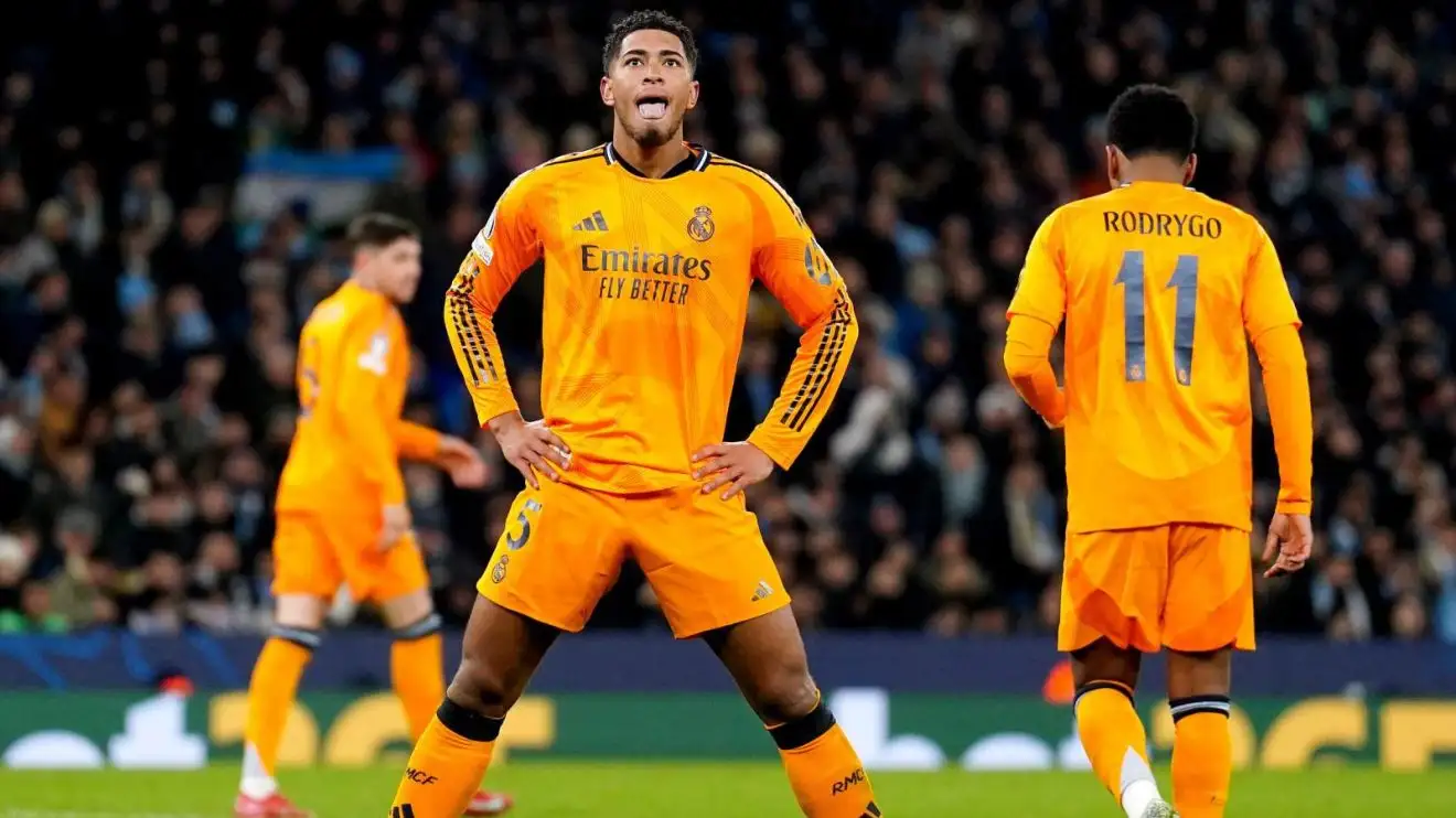 Bellingham scores winner as Mbappe, Haaland net in crazy Real Madrid, Man City draw 1 c?url=https%3A%2F%2Fd2x51gyc4ptf2q.cloudfront.net%2Fcontent%2Fuploads%2F2025%2F02%2F11215820%2FJude Bellingham Real Madrid F365
