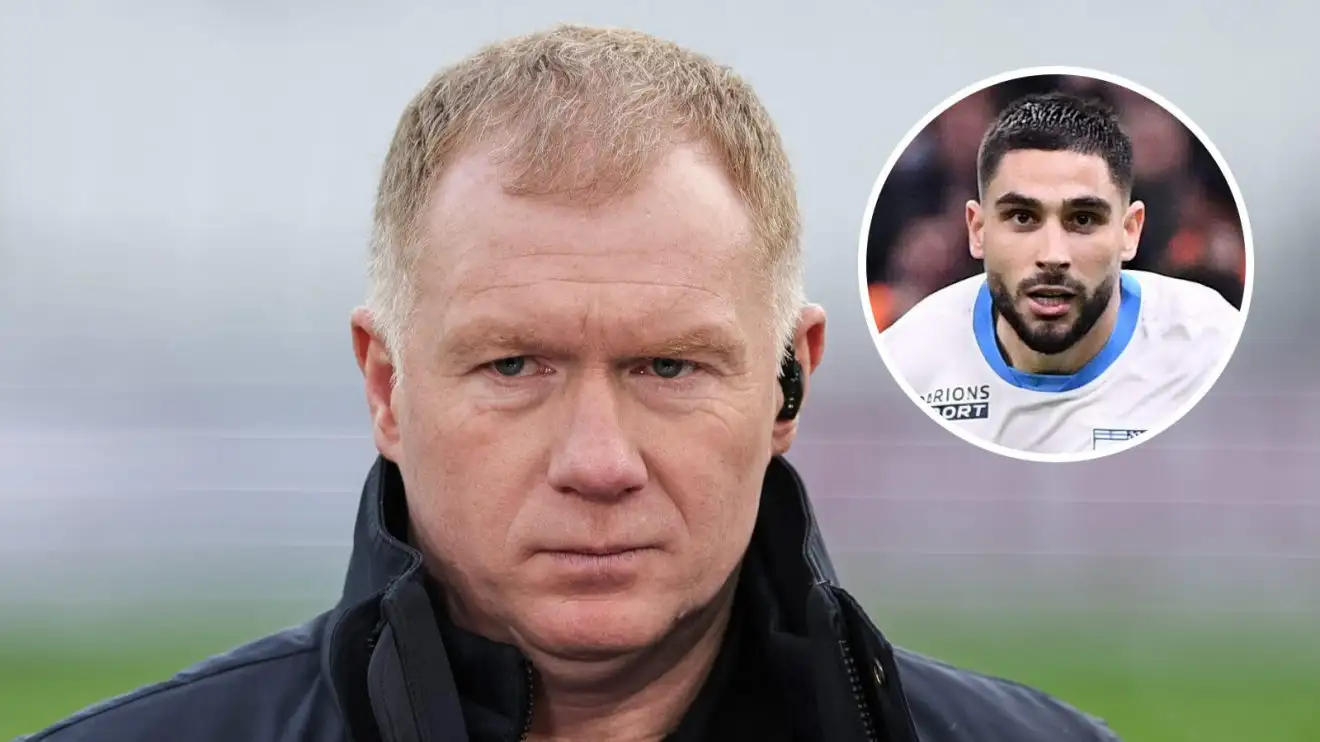 Maupay savages Man Utd legend Scholes with 'daughter's toes' retort to 'idiot' jibe 1 Guy Utd tale Paul Scholes and Neal Maupay