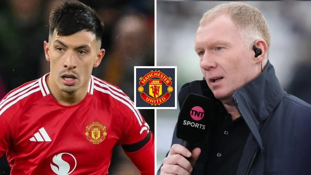 Scholes branded a 'jinx' by Man Utd star who says he 'wouldn't survive' in his homeland 1 Martinez Scholes Man Utd