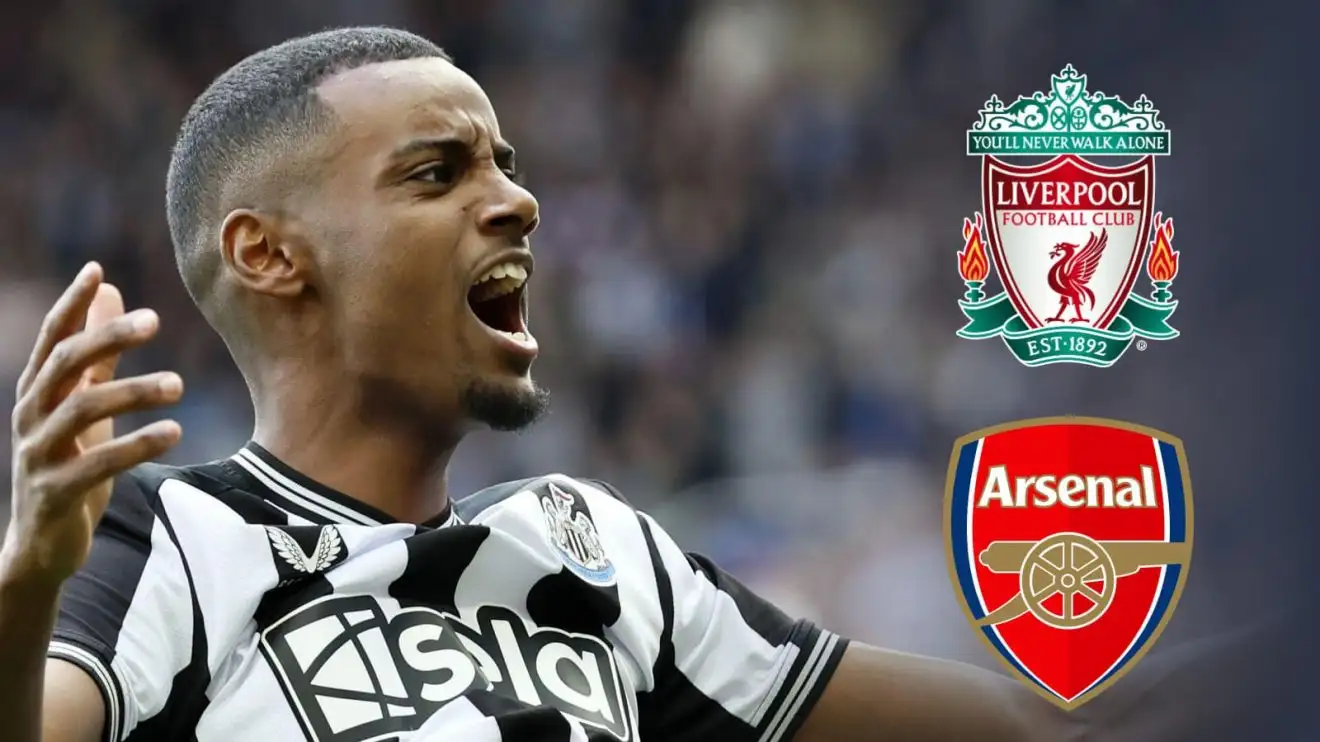 Liverpool in Alexander Isak 'blow' and boost' 1 Isak Arsenal Liverpool transmit