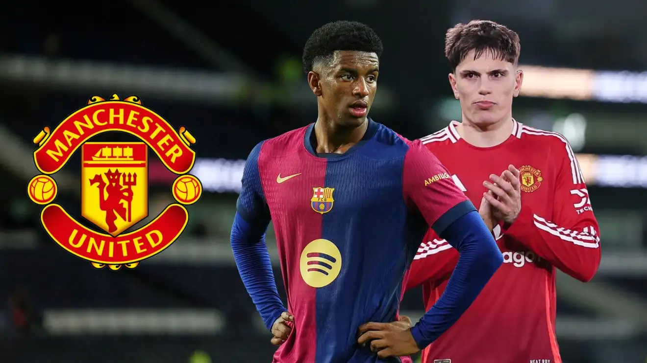 Man Utd eye 'blockbuster signing' by lining up sale of 'sacrificial piece' to 'cover cost' of transfer 1 Male Utd transfer target Alejandro Balde and Alejandro Garnacho