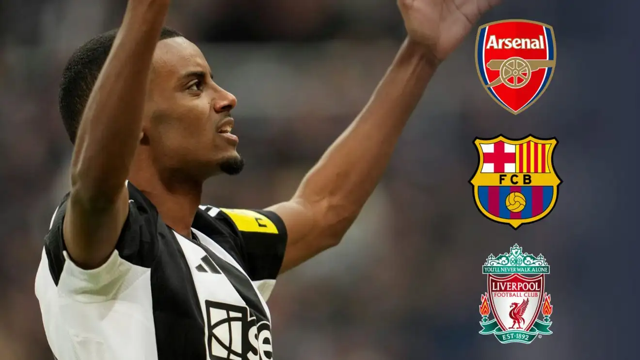 Arsenal, Liverpool target will 'force exit' if Newcastle flop with Barcelona move now 'within reach' 1 Newcastle striker Alexander Isak
