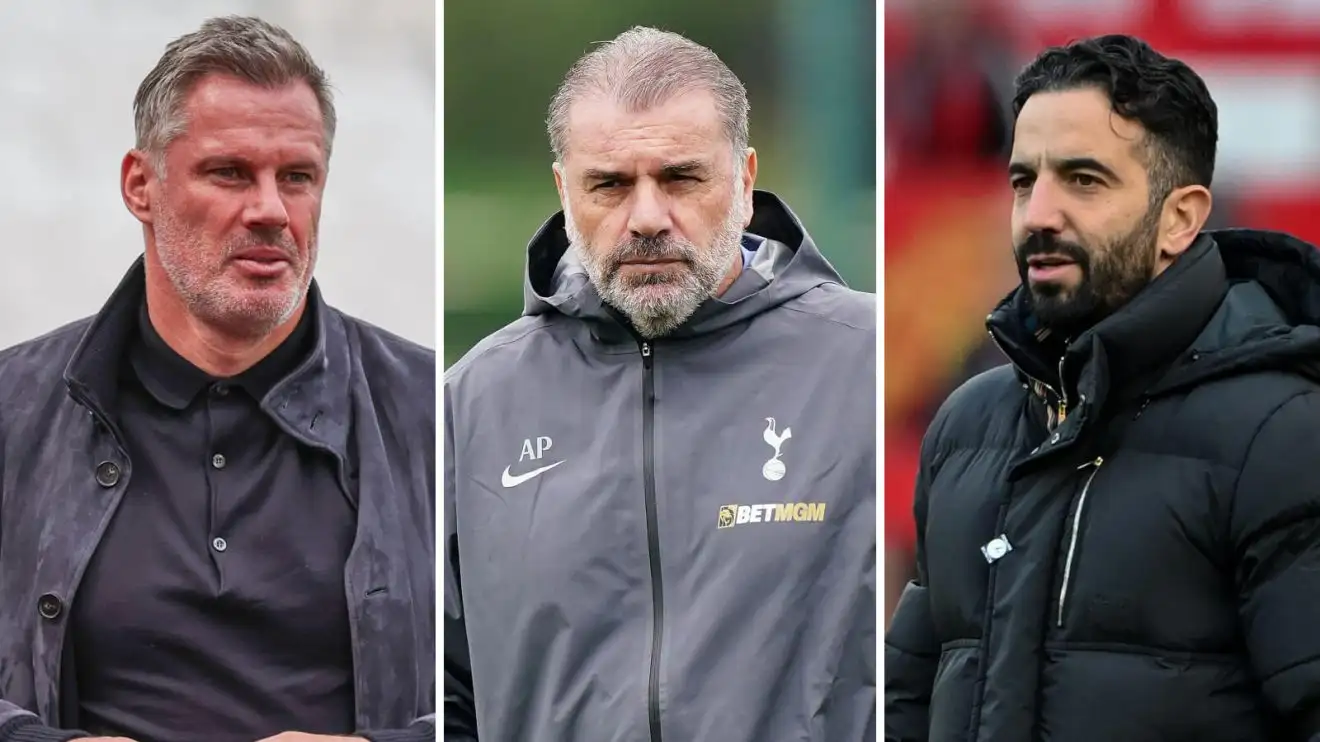 Carragher rejects Postecoglou 'agenda' at Tottenham amid calls for Spurs boss to be sacked 1 Jamie Carragher on Tottenham and Male Utd