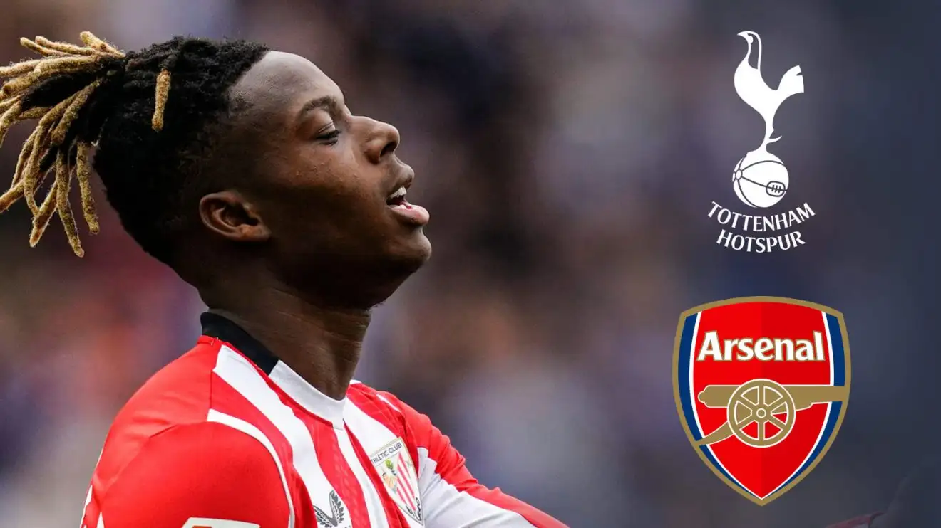 Arsenal deal threatened by rivals Tottenham as both sides make 'offer' for La Liga star 1 Arsenal, Tottenham transmit target Nico Williams
