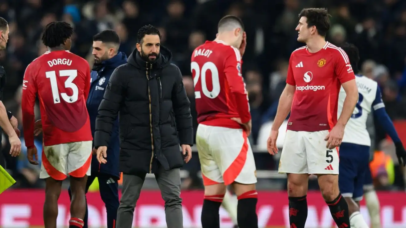 Manchester United have clear transfer criteria ahead of summer 'cull' 1 Ruben Amorim and the Manchester United players react to loss at Tottenham