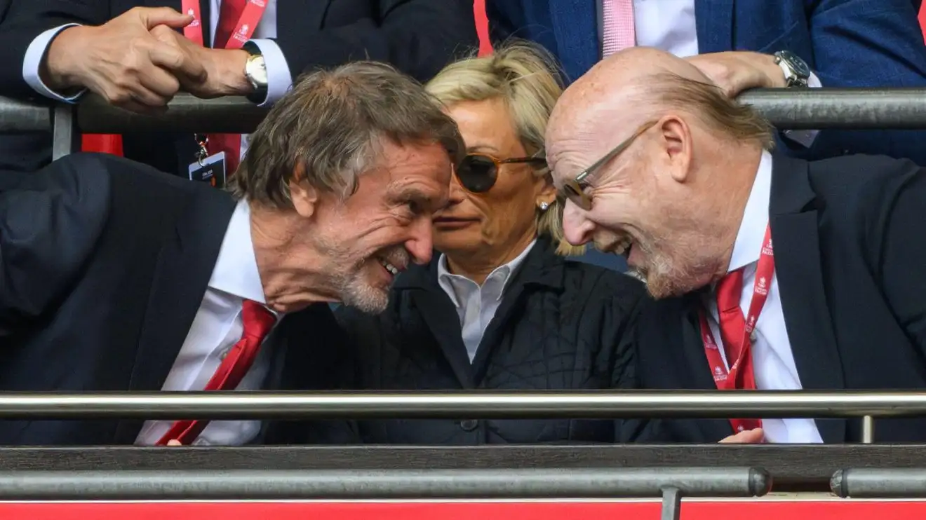 Man Utd chief Ratcliffe plots 'termination' of 'too expensive lease agreement' in latest brutal cut 1 Guy Utd duo Sir Jim Ratcliffe and also Avram Glazer