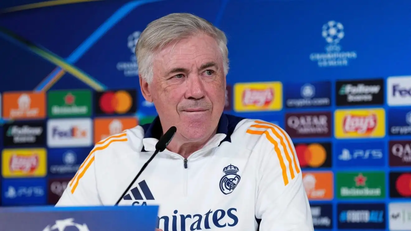 Carlo Ancelotti Real Madrid F365