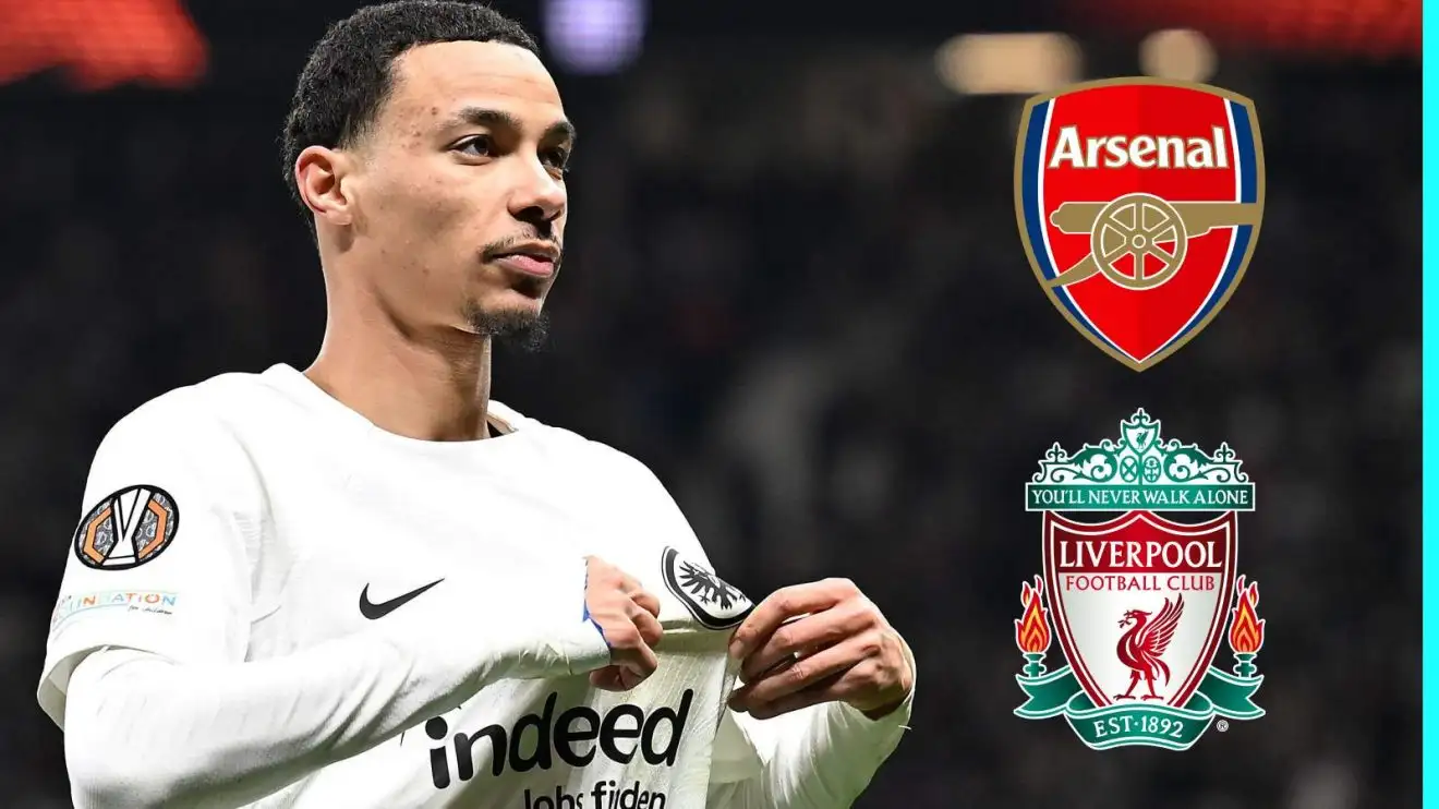 Arsenal and Liverpool 'jostling' for 'big' signing of ex-Newcastle target 1 Hugo Ekitike via the Medley and Liverpool badges