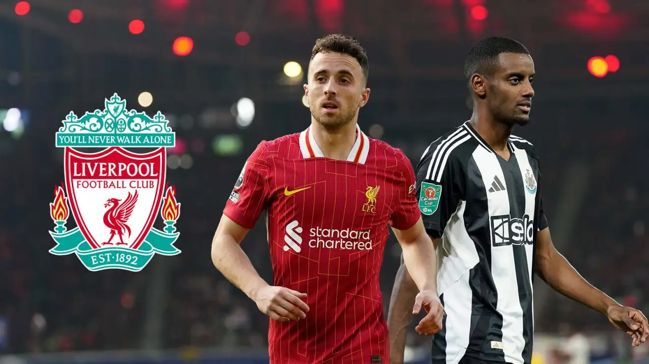 Slot ready to sell Liverpool striker with new price for top replacement revealed 1 Liverpool striker Diogo Jota and Alexander Isak