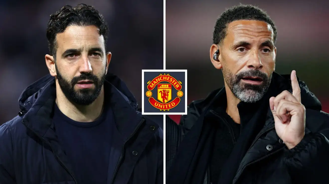 Ferdinand says four Man Utd stars aren't fit to play under Ruben Amorim 1 Amorim Ferdinand Male Utd