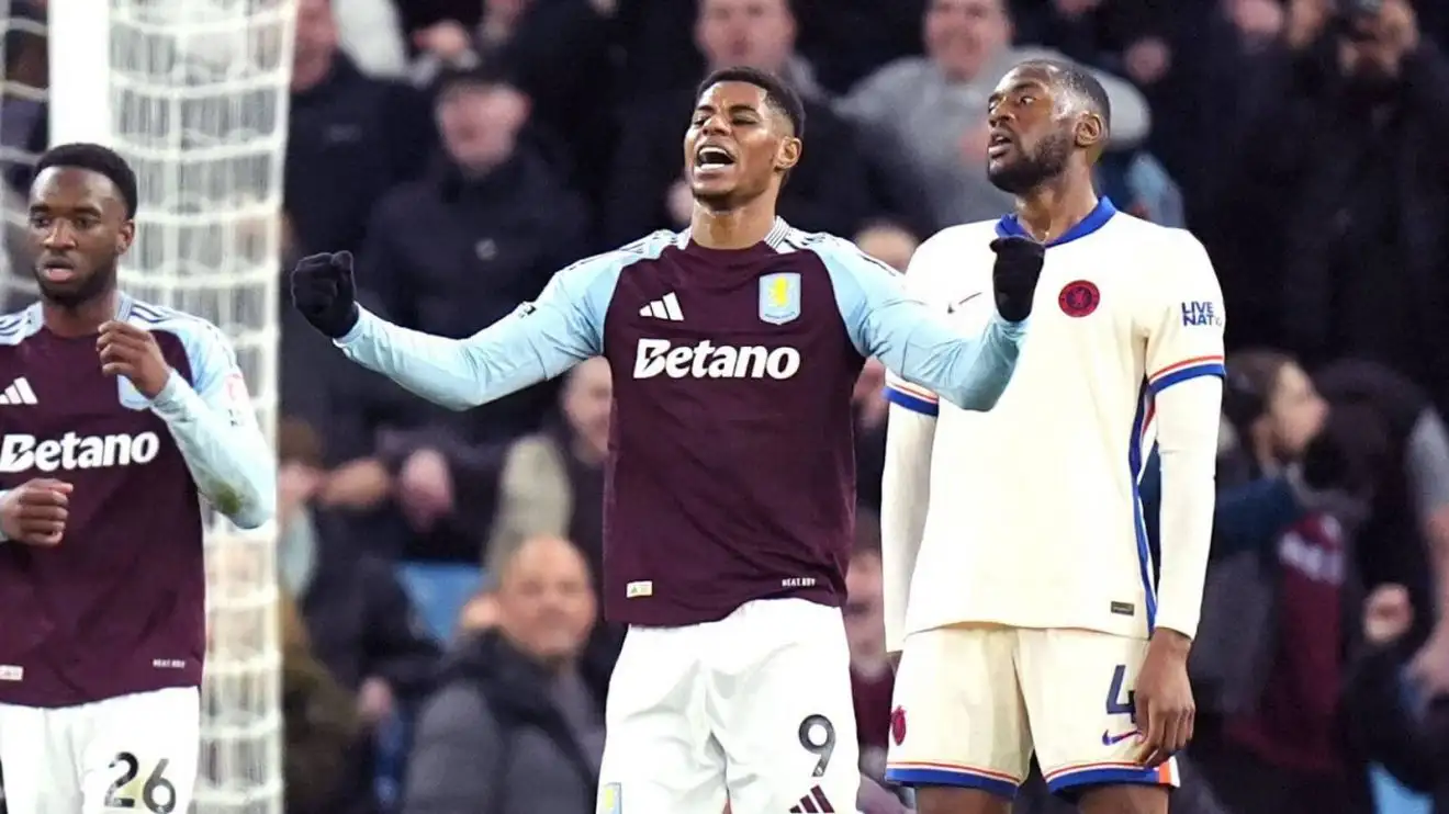 Aston Villa: Clubs left to rue Marcus Rashford failure as Holte End have 'new hero' with 'masterclass' hailed 1 Marcus Rashford, Aston Escape residence, February 2025