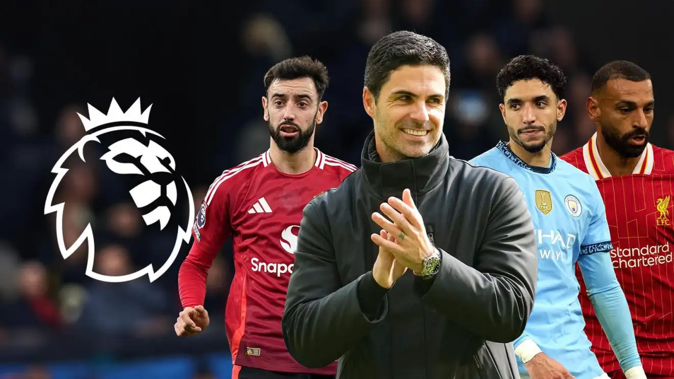 Fernandes, Arteta, Marmoush and Mo Salah.