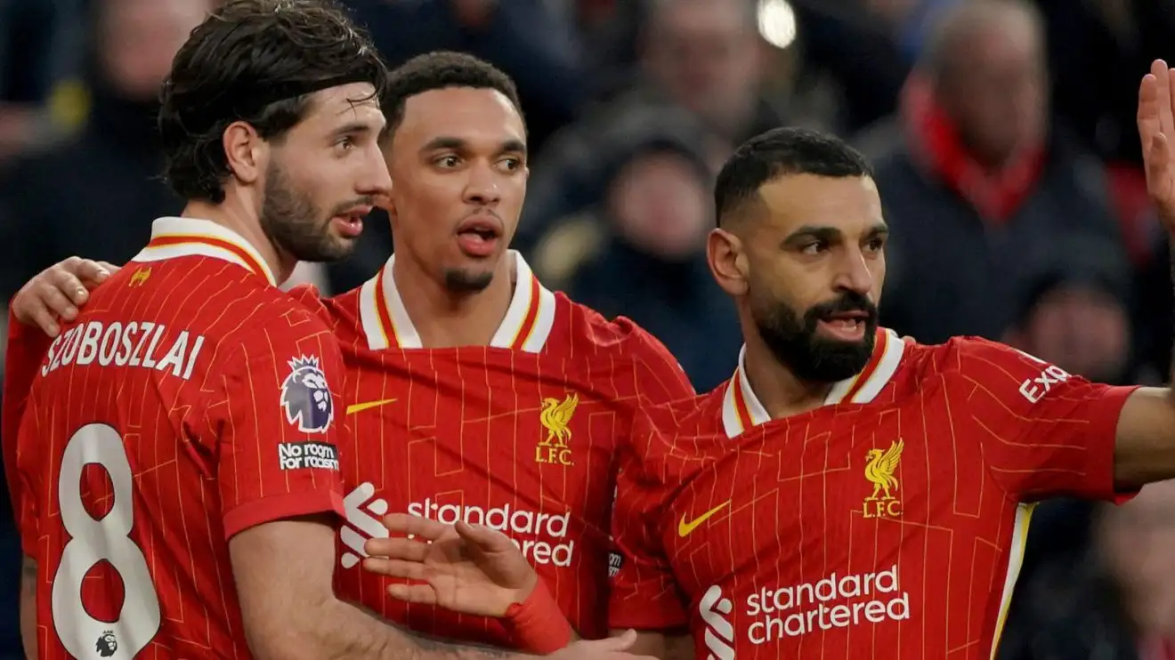 Liverpool star Salah reveals 'tension' with Reds icon as he confirms exit 'possibility' 1 Liverpool duo Mohamed Salah and Trent Alexander-Arnold