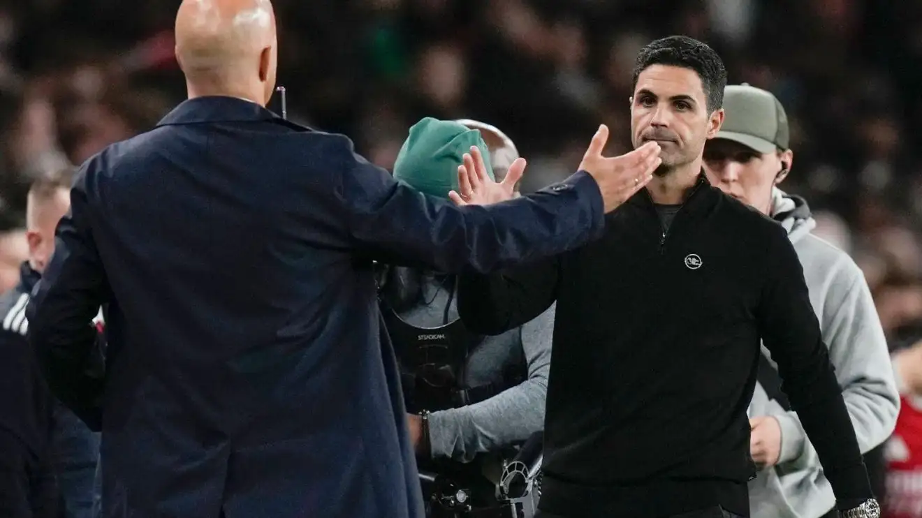 Arsenal 'bottlejobs' have been 'exposed' by Liverpool brilliance; Amorim must drop three Man Utd stars - Football365 1 Liverpool vs Medley: Mikel Arteta and also Arne Adapter