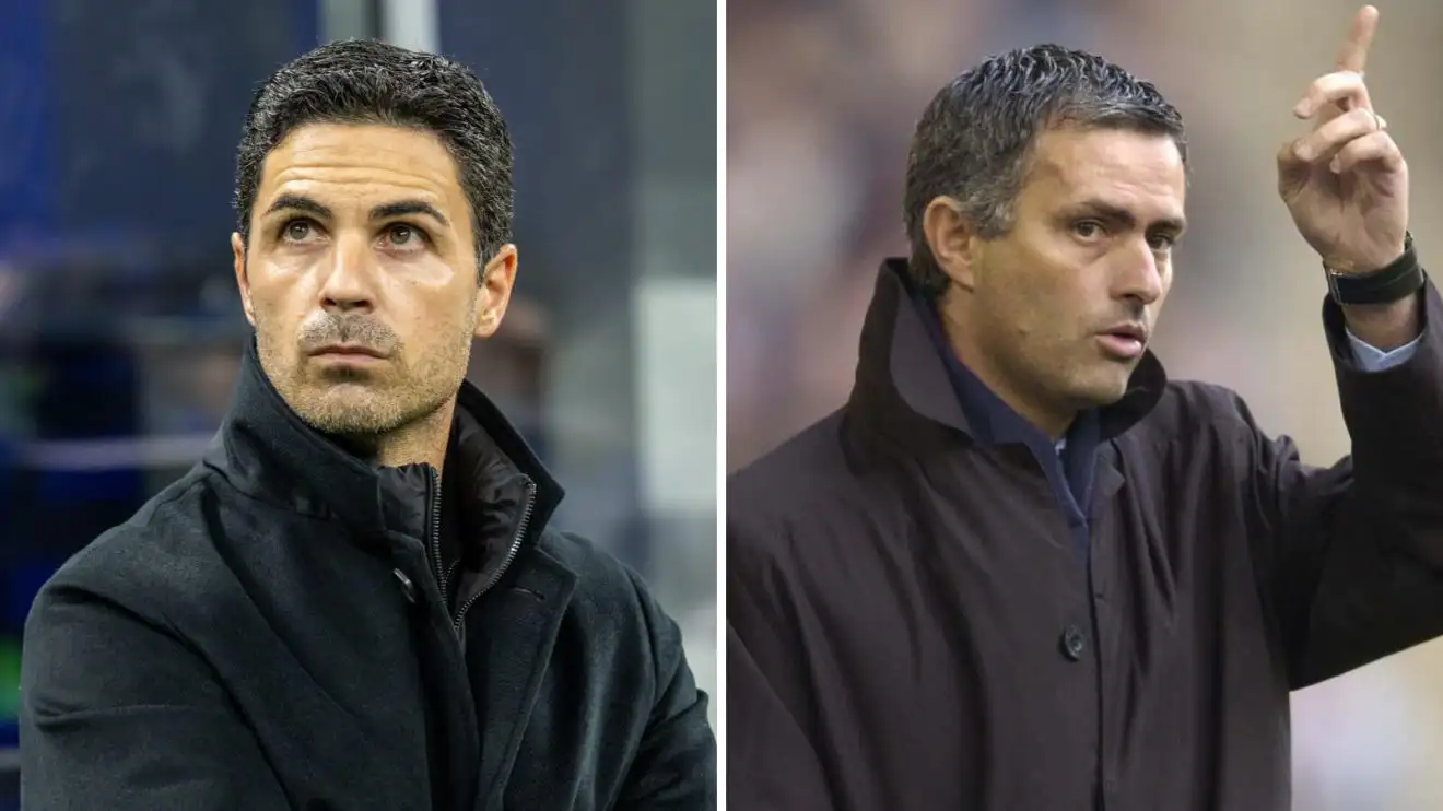 Mikel Arteta has been backed like Jose at Chelsea and won almost nothing - Football365 1 Mikel Arteta and Jose Mourinho