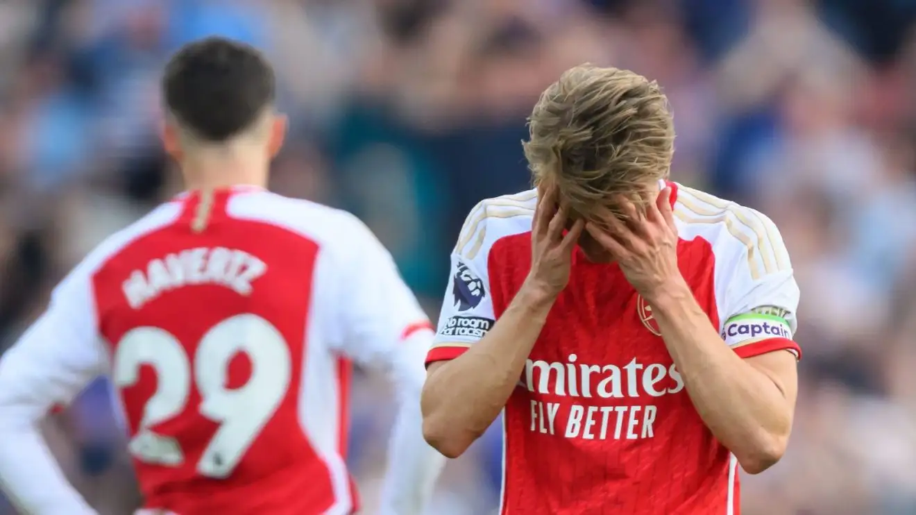 Arsenal, Mikel Arteta accused of 'ranked negligence' by journalist after title collapse 1 Arsenal midfielder Martin Odegaard