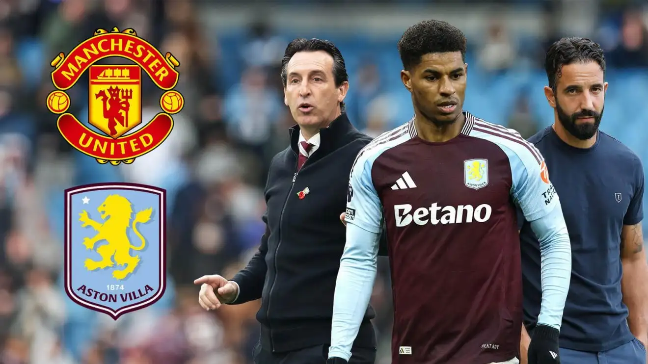 Huge Man Utd blow amid Marcus Rashford 'pay-off' issue with Aston Villa star 'set for cut-price' exit 1 Male Utd Suite Rashford Emery Amorim