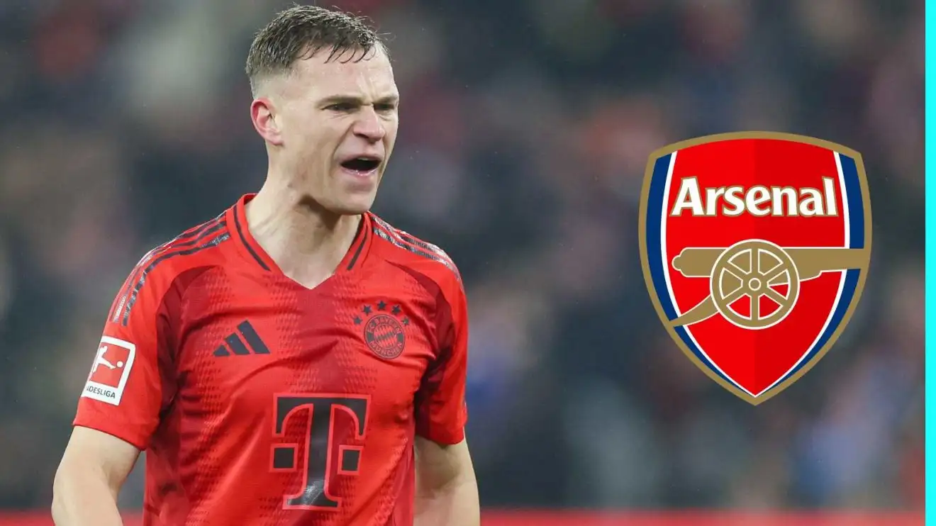 Kimmich an 'attractive option' for Arsenal as sensational free transfer 'talks' confirmed 1 Joshua Kimmich and the Assimilation badge