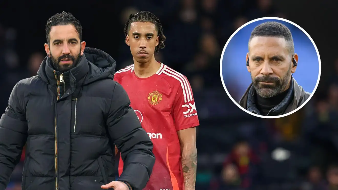 Amorim reveals 'small thing' Man Utd star is doing to become 'top, top, top player' 1 Amorim Yoro Ferdinand
