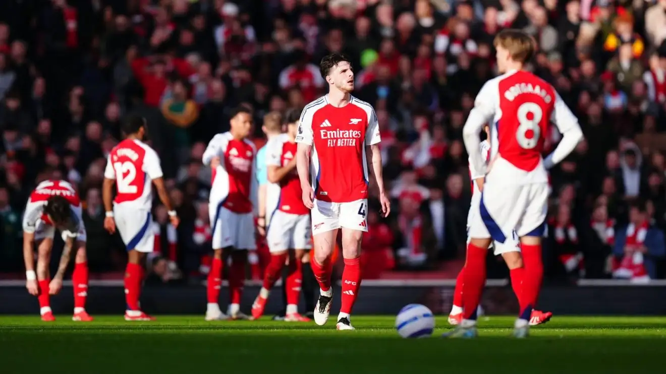 Arsenal destroyed by Man Utd legend as Gunners have 'absolutely no chance' of CL glory 1 Declan Rice as well as his Arsenal team-good friends