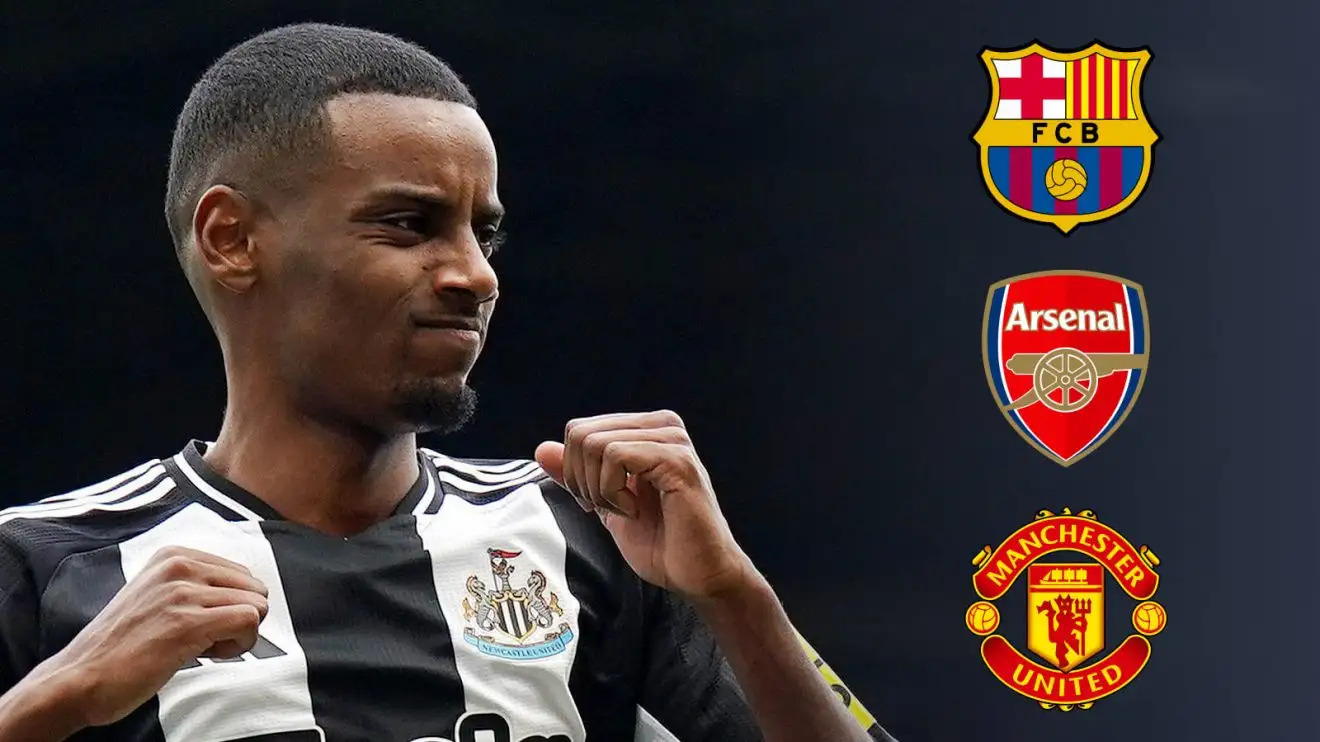 Arsenal, Man Utd stunned as Newcastle star 'rejects' transfer and 'pushes' for Barcelona move 1 Medley, Individual Utd-secured Newcastle striker Alexander Isak