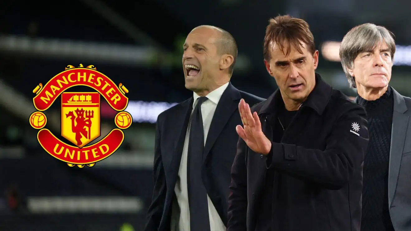 Man Utd line up sensational move for ex-West Ham boss as Amorim sack is 'considered' 1 Guy Utd company targets Julen Lopetegui, Max Allegri and Joachim Low