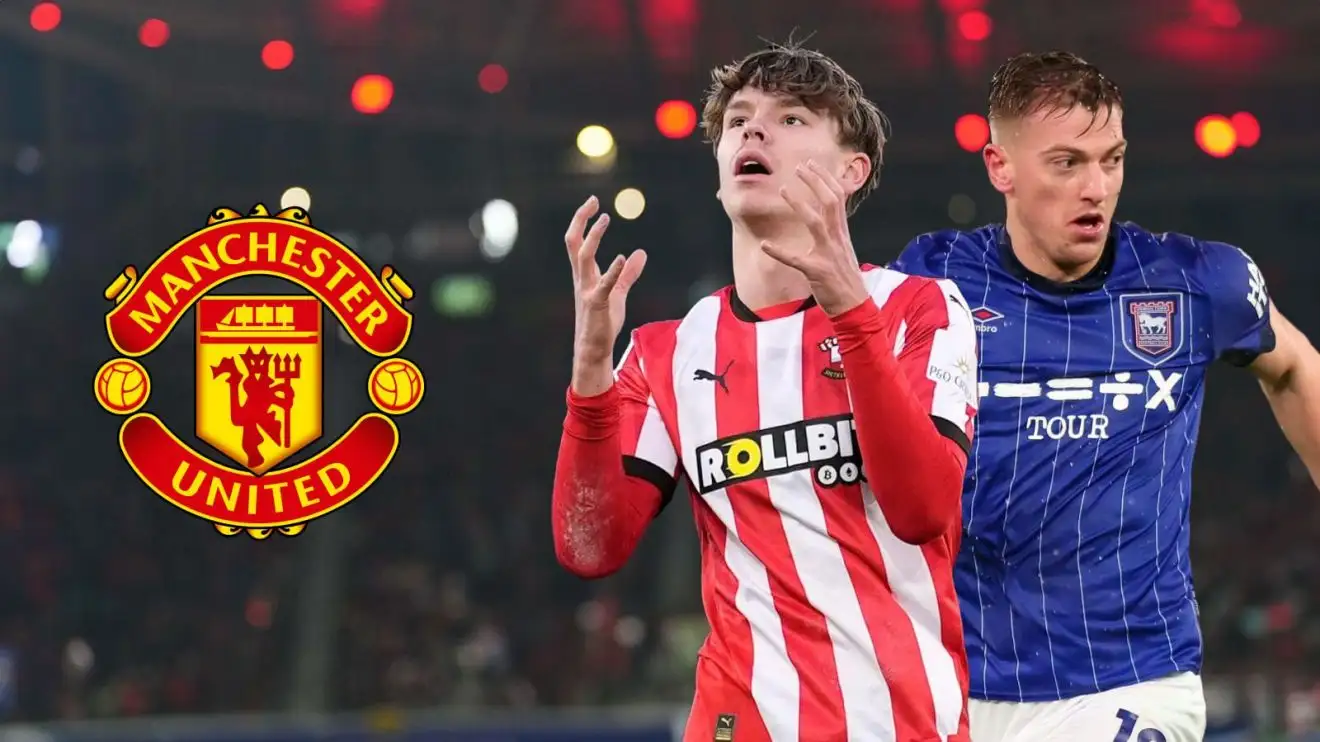 Man Utd told to sanction £95m double deal with PL duo tipped to 'become heroes' at Old Trafford 1 Male Utd transfer Delap Dibling