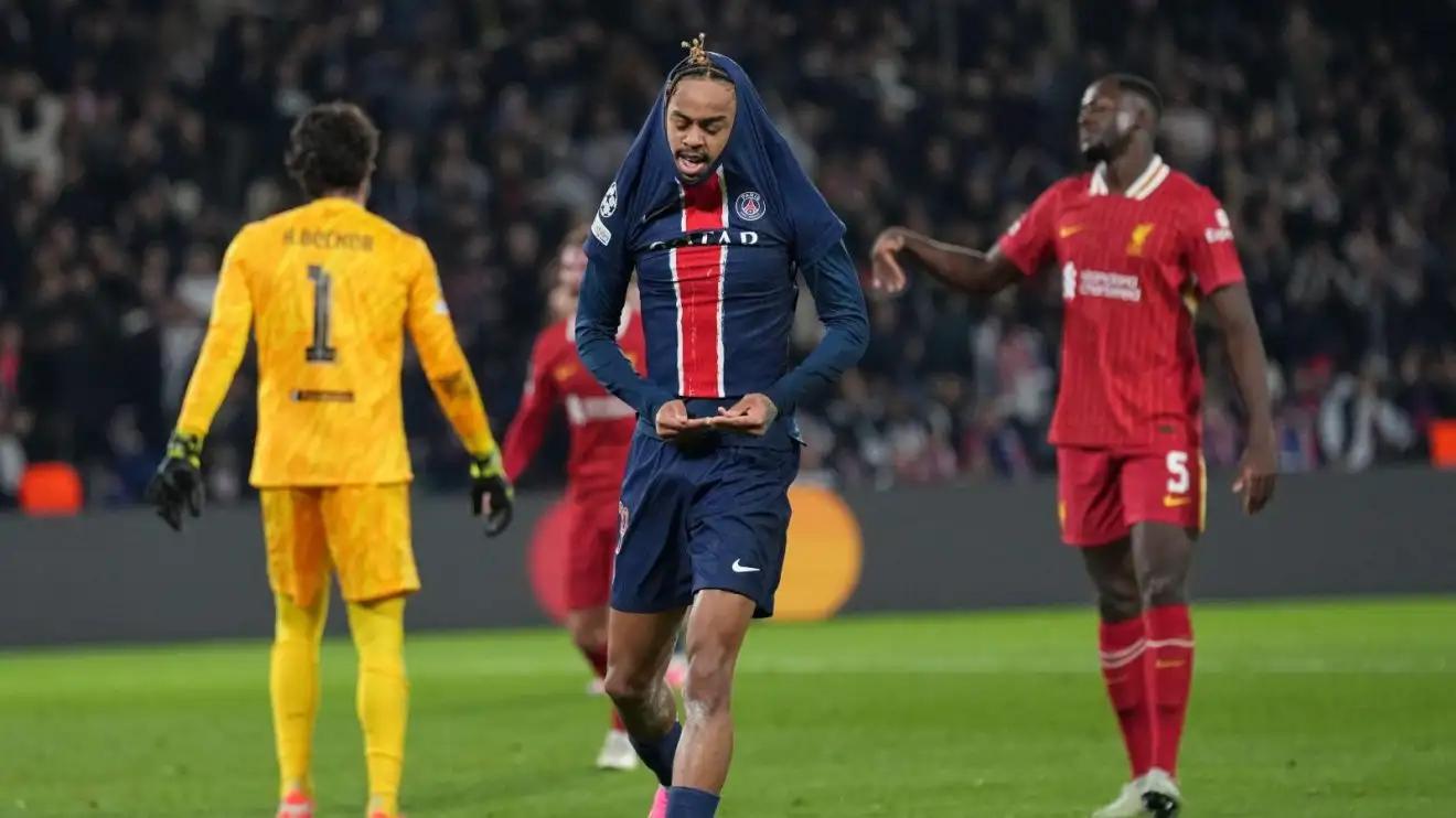 Lucky? Liverpool 'worked out PSG' and 'best team won' actually... - Football365 1 Bradley Barcola misses out on another PSG opportunity v Liverpool