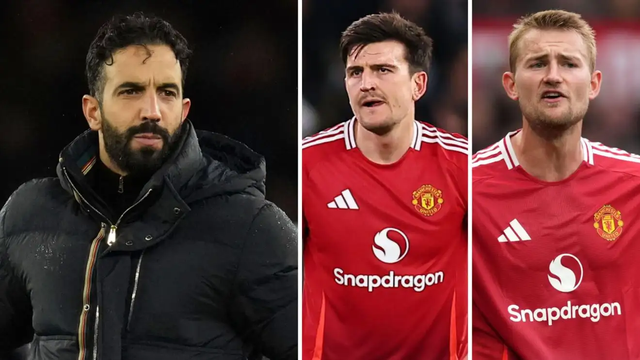 Man Utd hero slams defenders as 'good players can play in any system' amid Amorim doubts 1 Amorim Maguire De Ligt